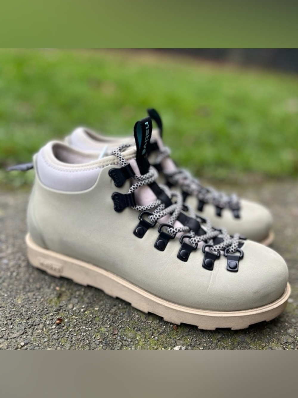 Native Fitzsimmons Citylite Bloom Boots Algae-Based Vegan Waterproof 7